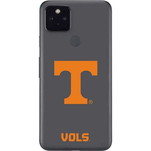 University of Tennessee-Knoxville T Logo Vols on Gray Google Pixel 5a Skin